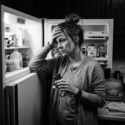 O ataque noturno a geladeira